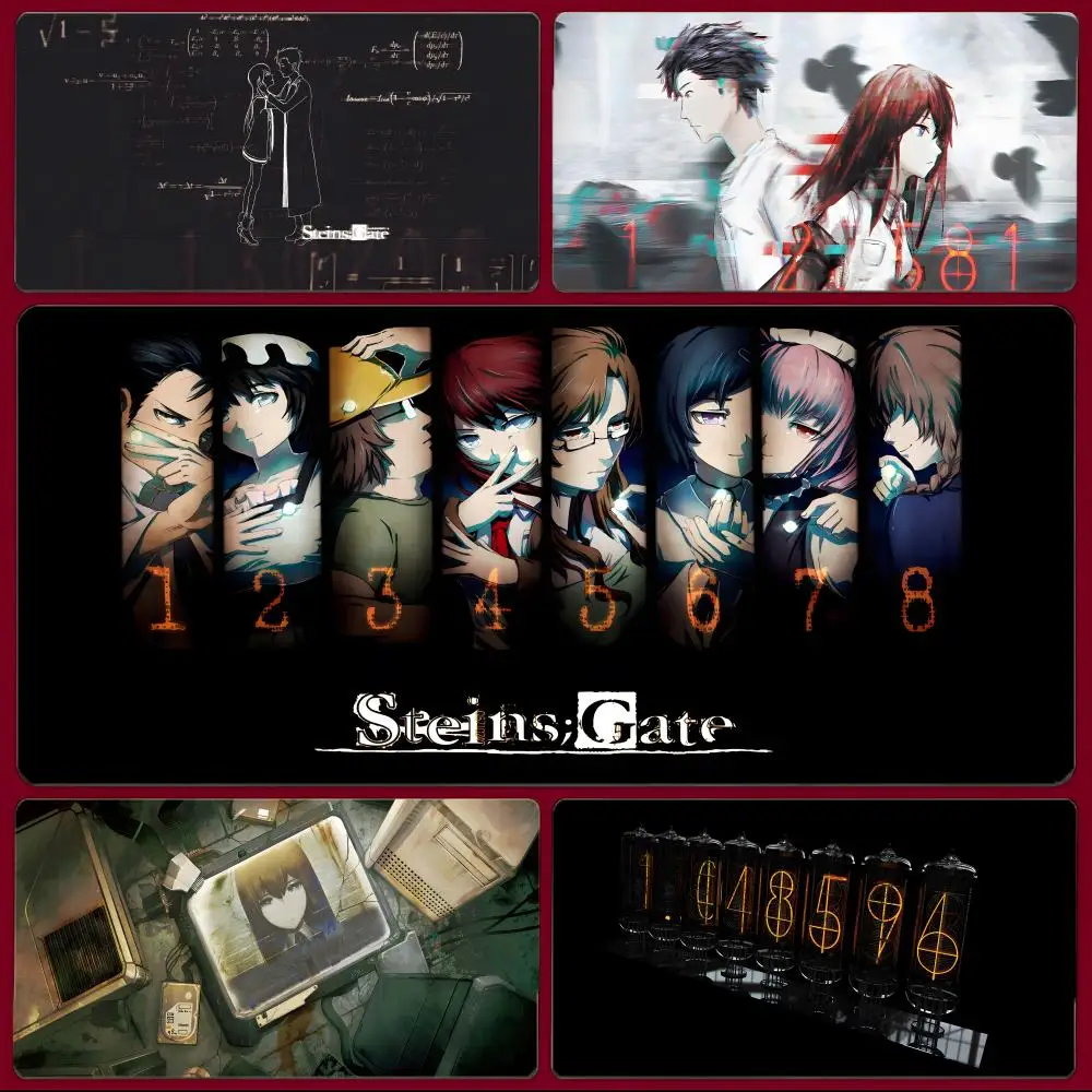Steins Gate Mouse Pad Large Gaming Mousepad with Stitched Edges Thickened Desk Mat PC
Steins Gate Mouse Pad Large Gaming Mousepad with Stitched Edges Thickened Desk Mat PC