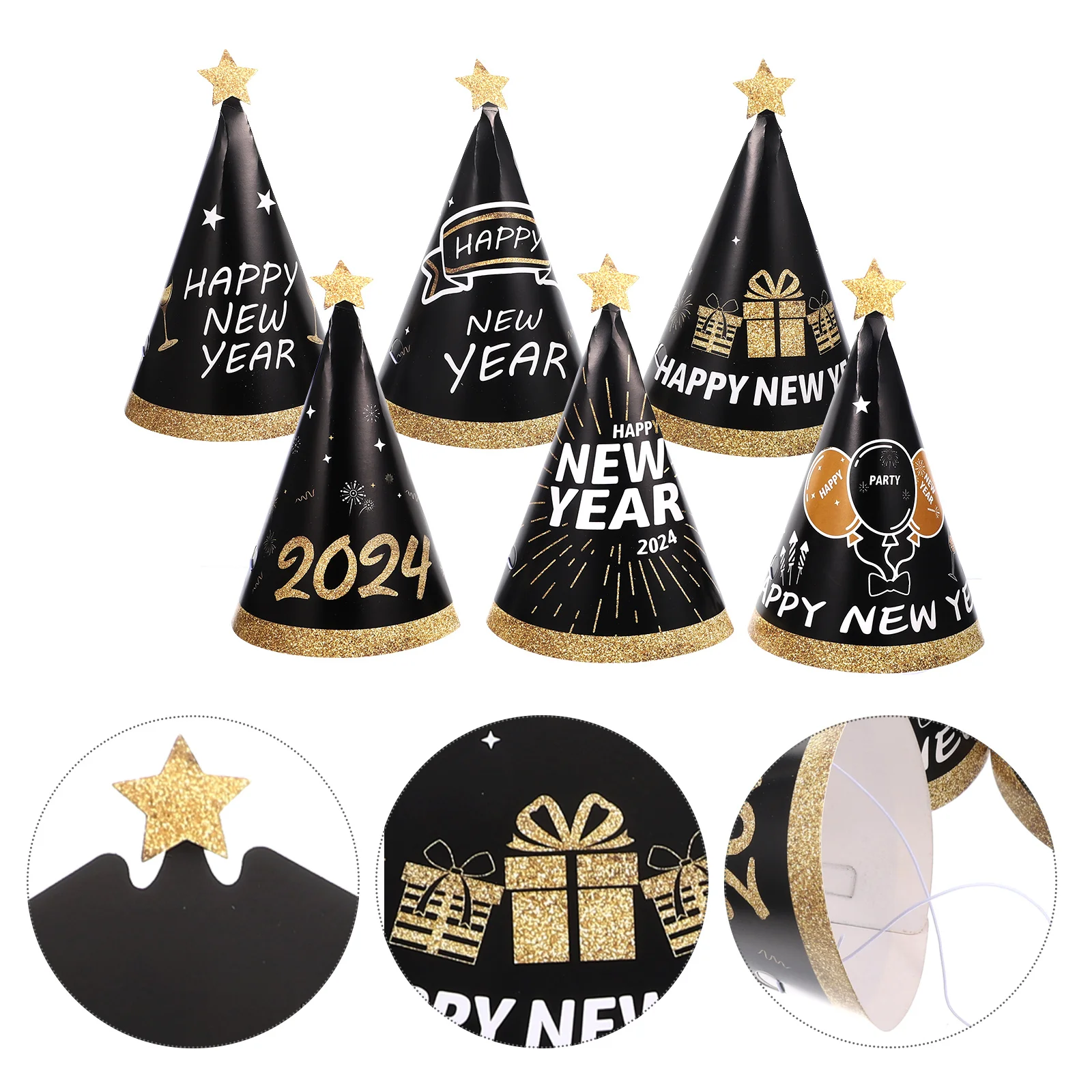 12pcs 2024 Eve Favors Cone Year Cone Party 2024 New Year Hats Supplies Party Hats New Years Favors Decorations
12pcs 2024 Eve Favors Cone Year Cone Party 2024 New Year Hats Supplies Party Hats New Years Favors Decorations
