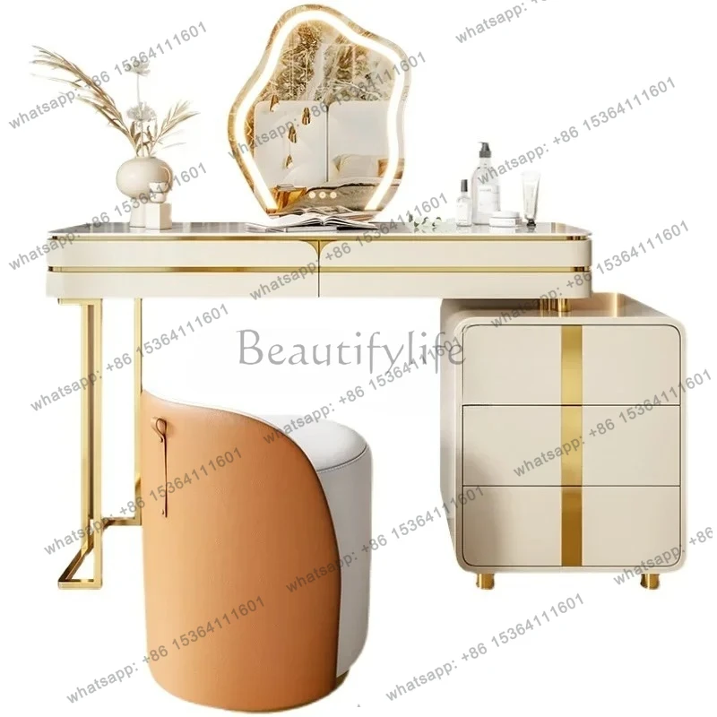 SSSLXLight luxury high-end rock slab dresser storage cabinet integrated bedroom modern simplicity, makeup table
SSSLXLight luxury high-end rock slab dresser storage cabinet integrated bedroom modern simplicity, makeup table
