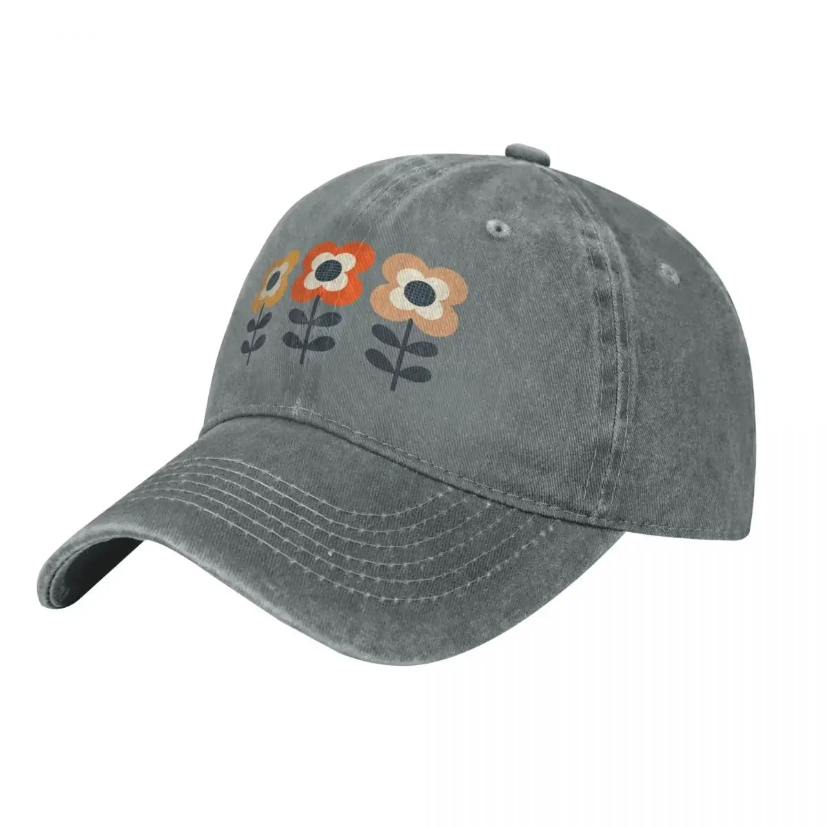 Mod Flowers in Retro Colors on Charcoal Baseball Cap fishing hat Trucker Hat fashionable Custom Cap Women's Beach Visor Men's
Mod Flowers in Retro Colors on Charcoal Baseball Cap fishing hat Trucker Hat fashionable Custom Cap Women's Beach Visor Men's