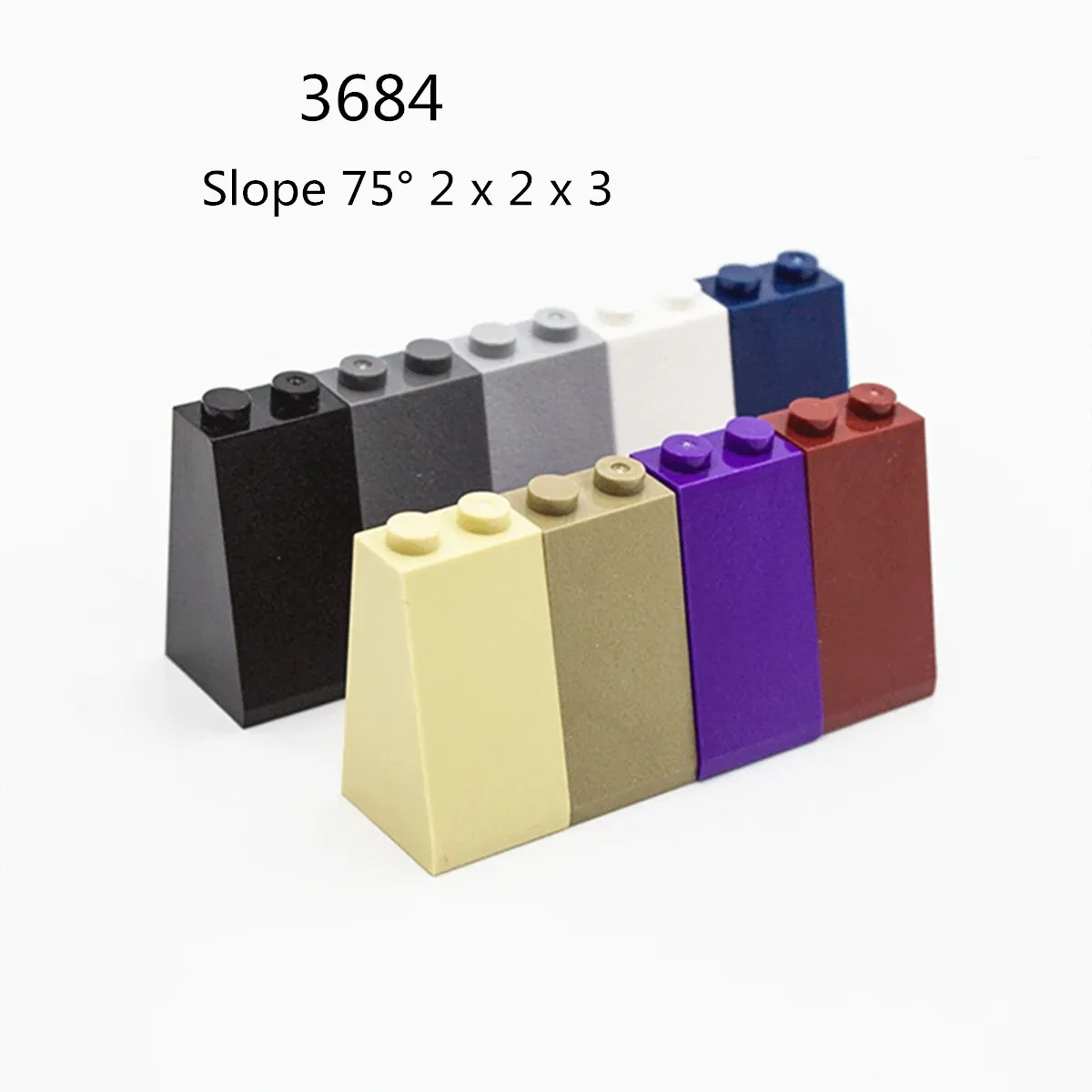 1 шт. строительные блоки 3684 наклон 75 ° 2x2x3 коллекция объемная модульная игрушка GBC для высокотехнологичной MOC
1 шт. строительные блоки 3684 наклон 75 ° 2x2x3 коллекция объемная модульная игрушка GBC для высокотехнологичной MOC