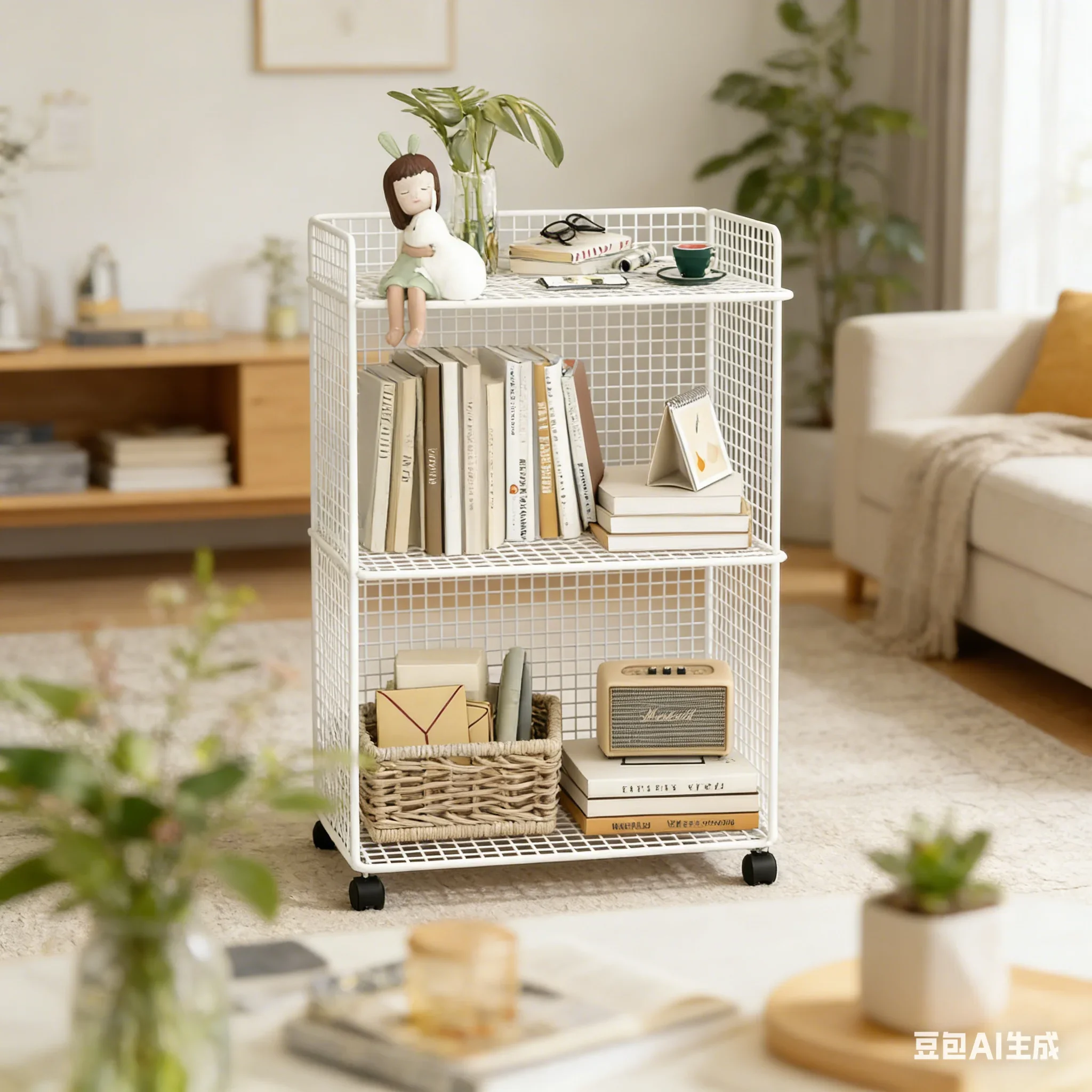 AOLIVIYA Modern Movable Bookshelf Floor Storage Rack Multi Layer Organizer With Iron Art Book Rack Bookcases Small Reading Shelf
AOLIVIYA Modern Movable Bookshelf Floor Storage Rack Multi Layer Organizer With Iron Art Book Rack Bookcases Small Reading Shelf