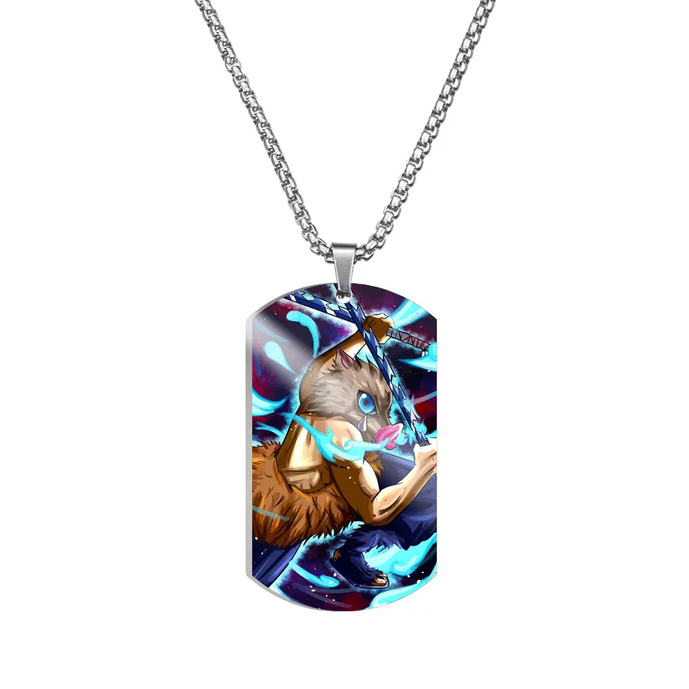 Anime Demon Slayer Cosplay Ornament Game Cartoon Metal Necklace Pendant Birthday Xmas Gift Exquisite Decoration Accessories
Anime Demon Slayer Cosplay Ornament Game Cartoon Metal Necklace Pendant Birthday Xmas Gift Exquisite Decoration Accessories
