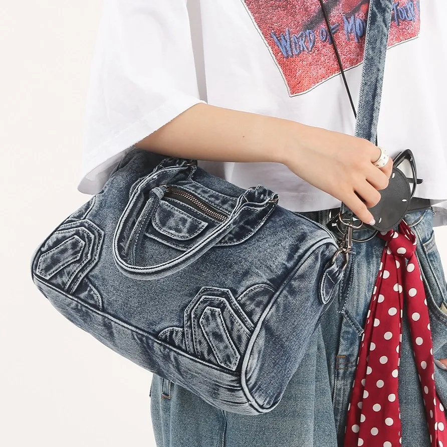 2025 Trendy Denim Tote Bag - Retro Shoulder/Crossbody Purse (Spacious Minimalist Women's Handbag)
2025 Trendy Denim Tote Bag - Retro Shoulder/Crossbody Purse (Spacious Minimalist Women's Handbag)