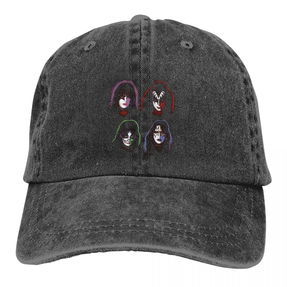 Kiss Solo Heads Men Women Baseball Cap Rock Brand Distressed Washed Caps Hat Vintage Outdoor Workouts Headwear
Kiss Solo Heads Men Women Baseball Cap Rock Brand Distressed Washed Caps Hat Vintage Outdoor Workouts Headwear
