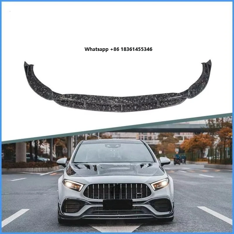 For 2020 - 2024 Car Parts Dry Carbon Front Bumper Spoiler Body Kit Carbon Fibre A45s A45 Front Lip Splitter
For 2020 - 2024 Car Parts Dry Carbon Front Bumper Spoiler Body Kit Carbon Fibre A45s A45 Front Lip Splitter