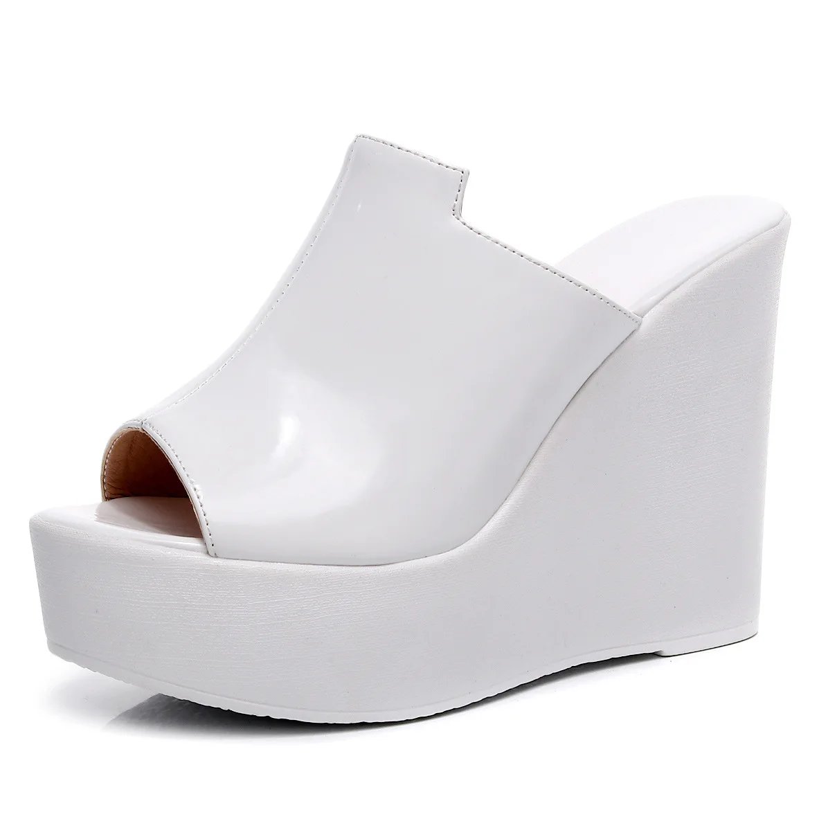 Size 33-43 Genuine Leather Summer Wedges Heeled Slippers Ladies Shoes for Women Peep Toe Outside Women's Female Platform Sandal
Size 33-43 Genuine Leather Summer Wedges Heeled Slippers Ladies Shoes for Women Peep Toe Outside Women's Female Platform Sandal