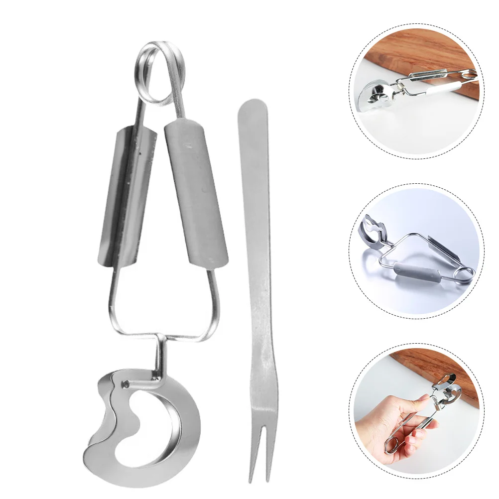 2Sets Stainless Steel Snail Tongs Mini Kitchen Food Clamp Spring Clip Cooking Serving Tools for Escargot Seafood Appetizer
2Sets Stainless Steel Snail Tongs Mini Kitchen Food Clamp Spring Clip Cooking Serving Tools for Escargot Seafood Appetizer
