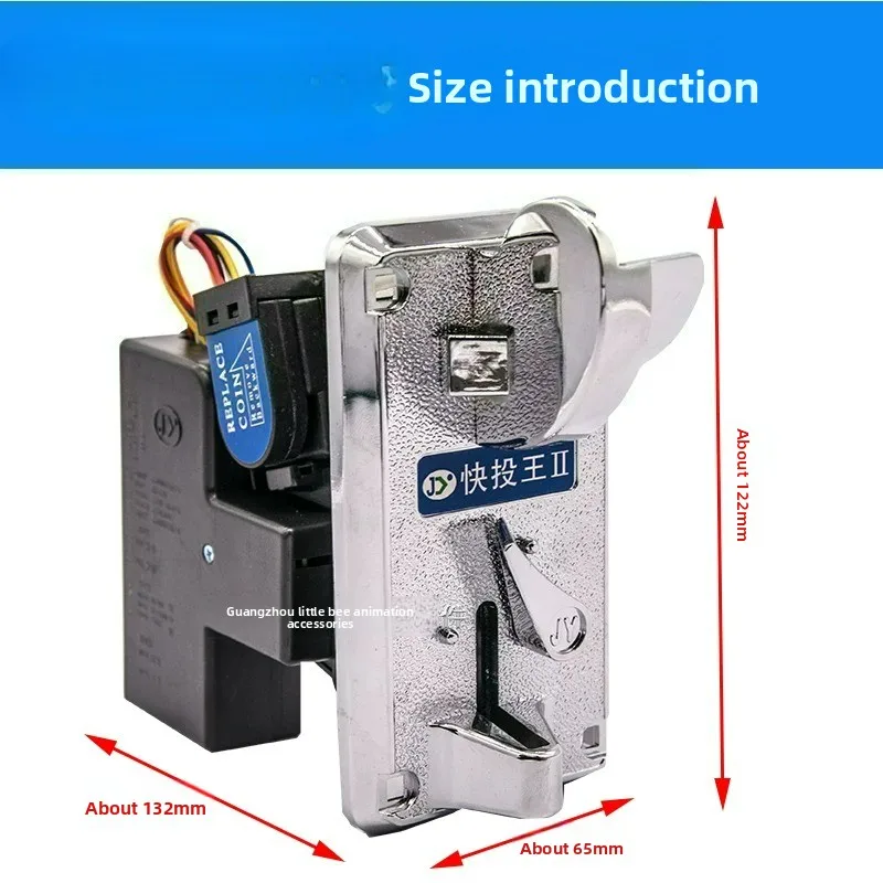 Быстрый монетоприемник JY Coin Comparator, новое 3-е поколение, аксессуар для игрового автомата
Быстрый монетоприемник JY Coin Comparator, новое 3-е поколение, аксессуар для игрового автомата