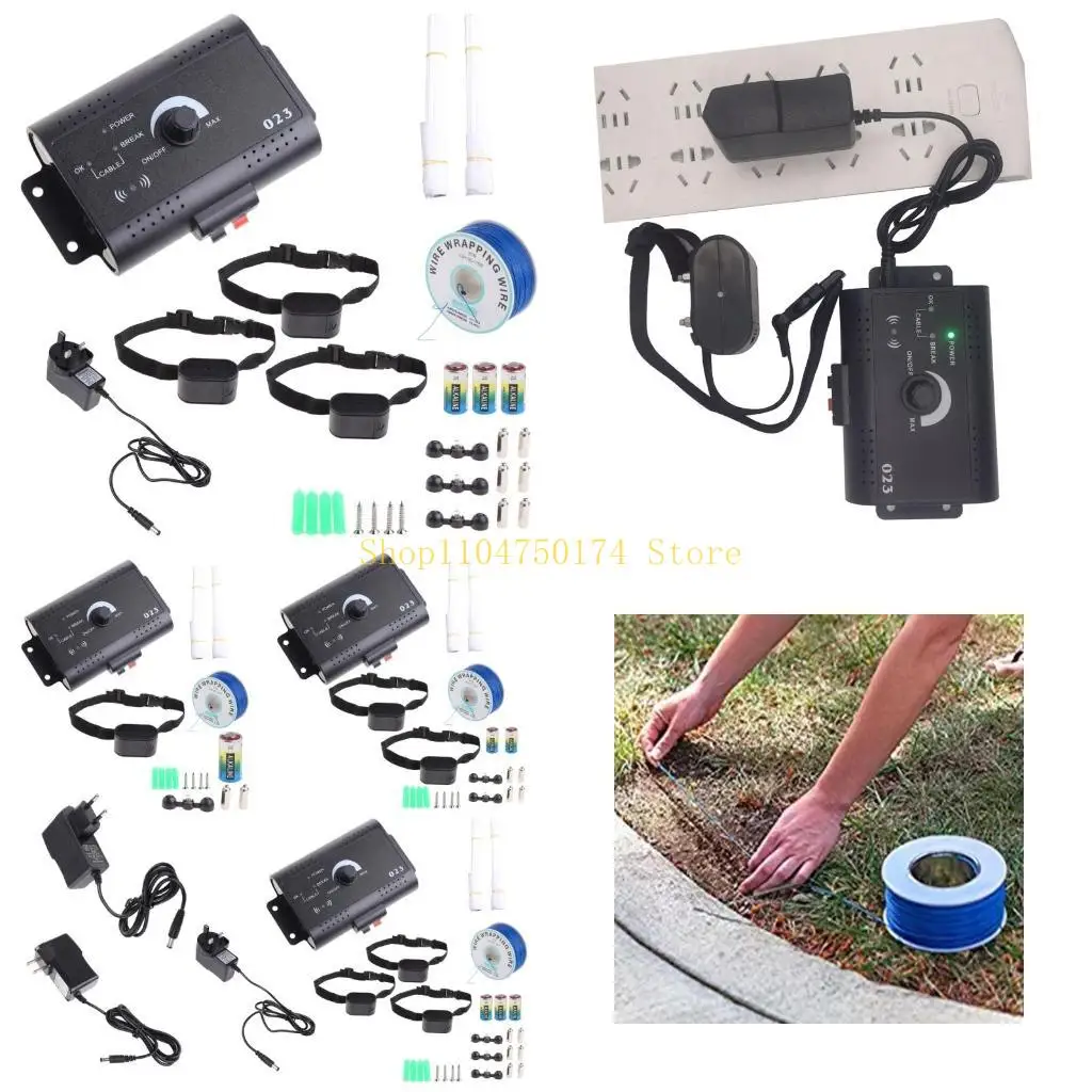 Dog Electric Fence & Training Collar System Harmless Adjustable Control top sale
Dog Electric Fence & Training Collar System Harmless Adjustable Control top sale
