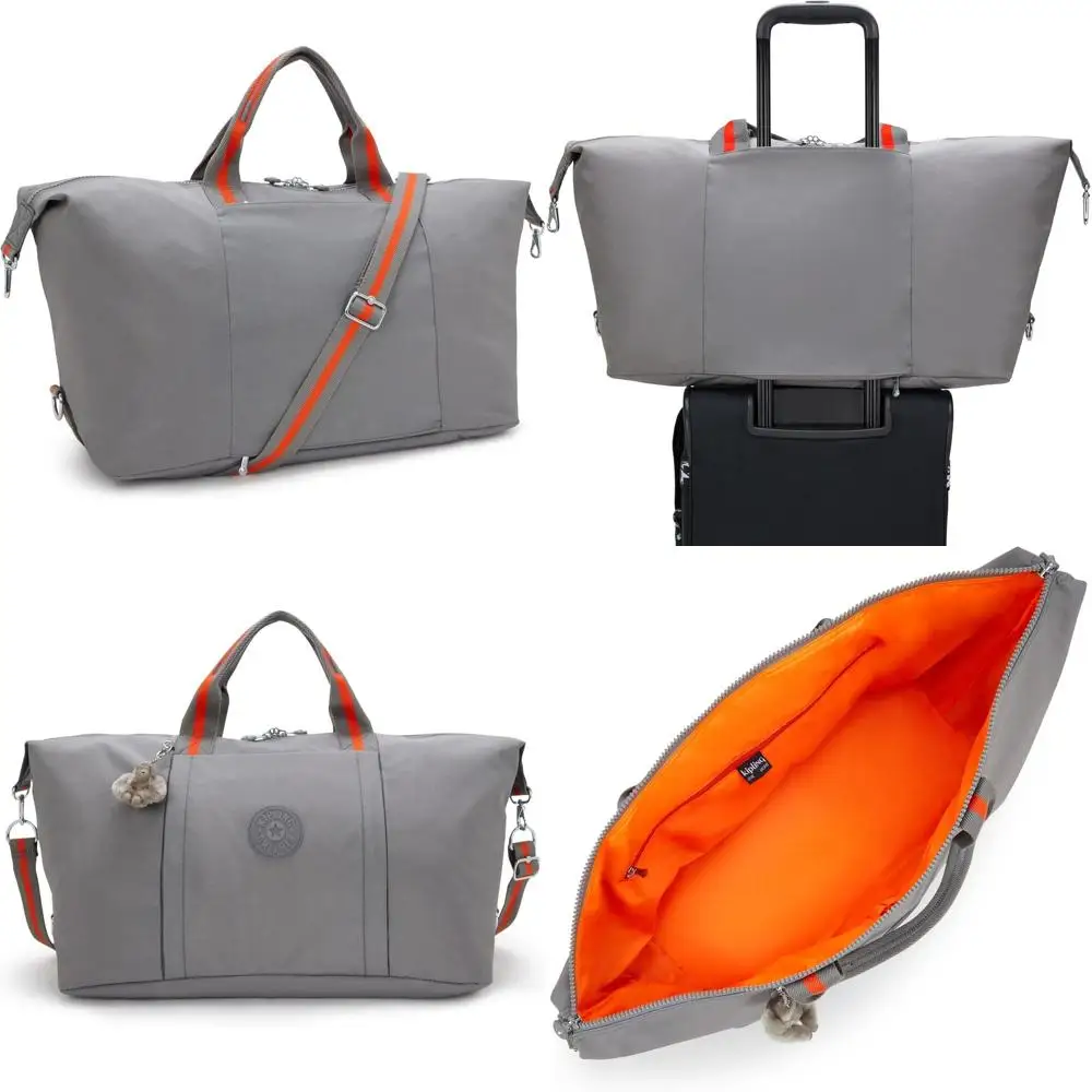 Kipling Women's Bori Lightweight Water-Resistant Nylon Weekender Duffel Bag
Kipling Women's Bori Lightweight Water-Resistant Nylon Weekender Duffel Bag