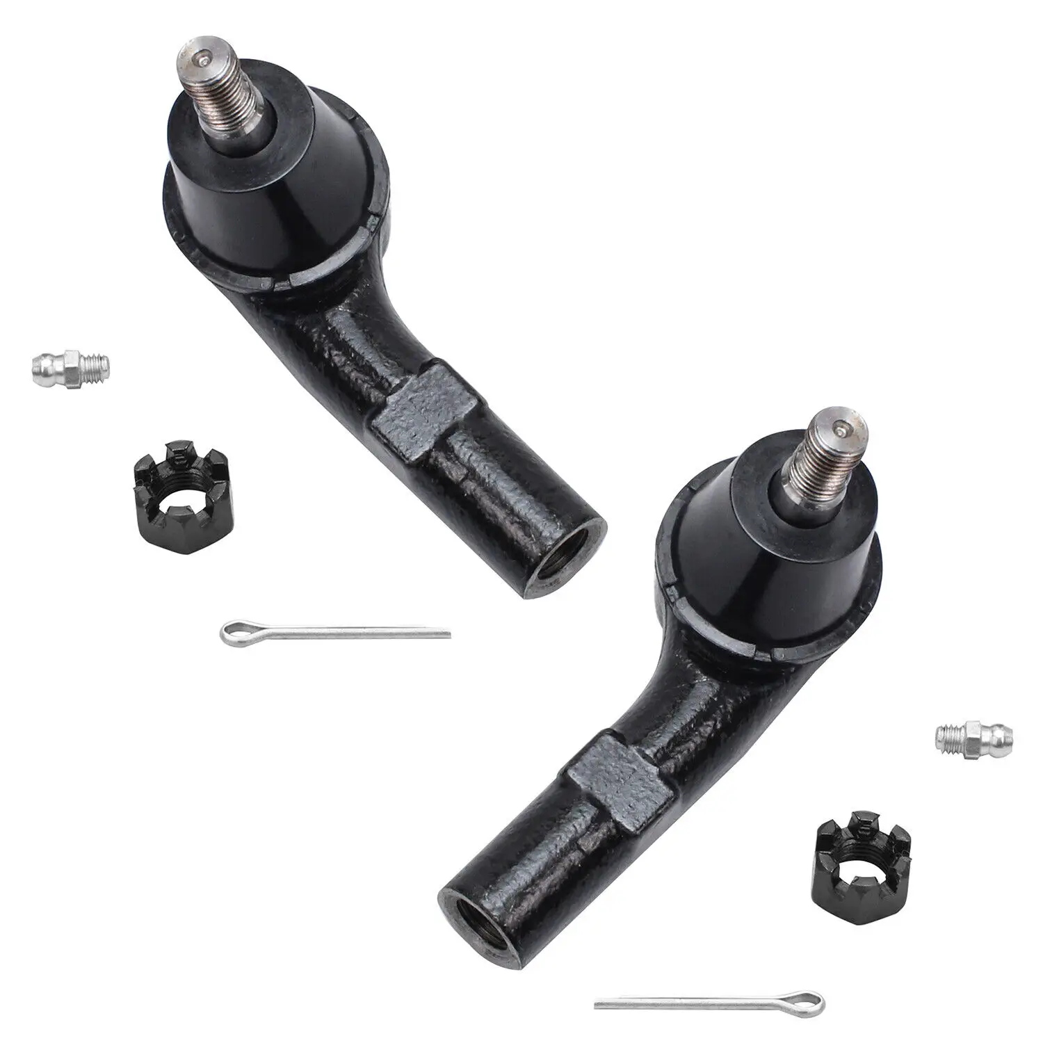 Set of 2 Steering Rack Outer Tie Rod Ends For VW Beetle Golf Jetta 1998-2005 1J0422811B 1J0422812B ES3524 ES3525
Set of 2 Steering Rack Outer Tie Rod Ends For VW Beetle Golf Jetta 1998-2005 1J0422811B 1J0422812B ES3524 ES3525