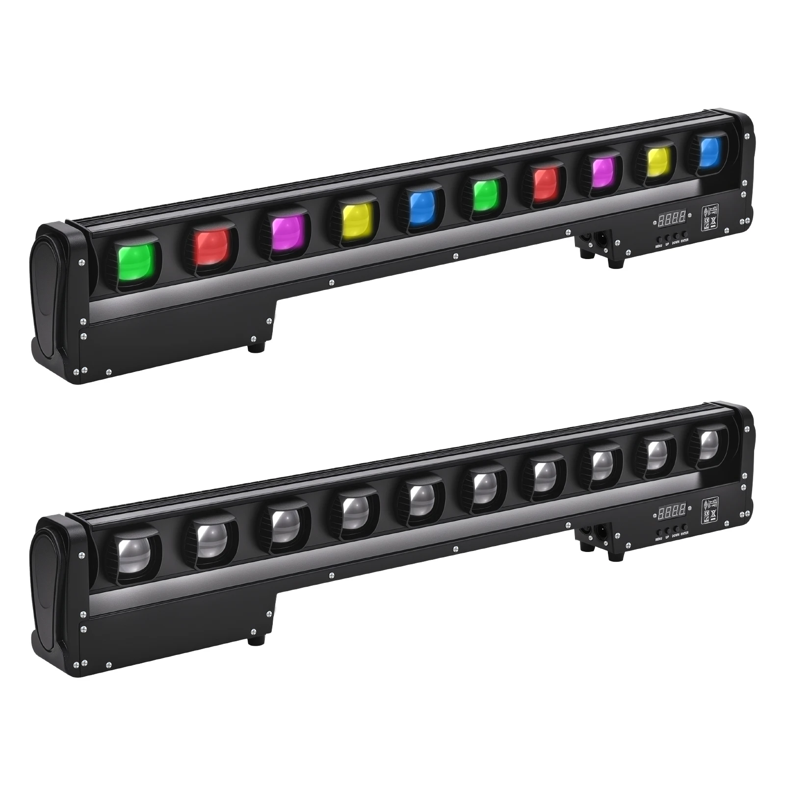 1/2/4PCS 250W LED Stage Wall Light With RGBW Y-axis Pan + Light Beam + Strobe Flash For DJ Disco Party KTV Club Bar Christmas
1/2/4PCS 250W LED Stage Wall Light With RGBW Y-axis Pan + Light Beam + Strobe Flash For DJ Disco Party KTV Club Bar Christmas