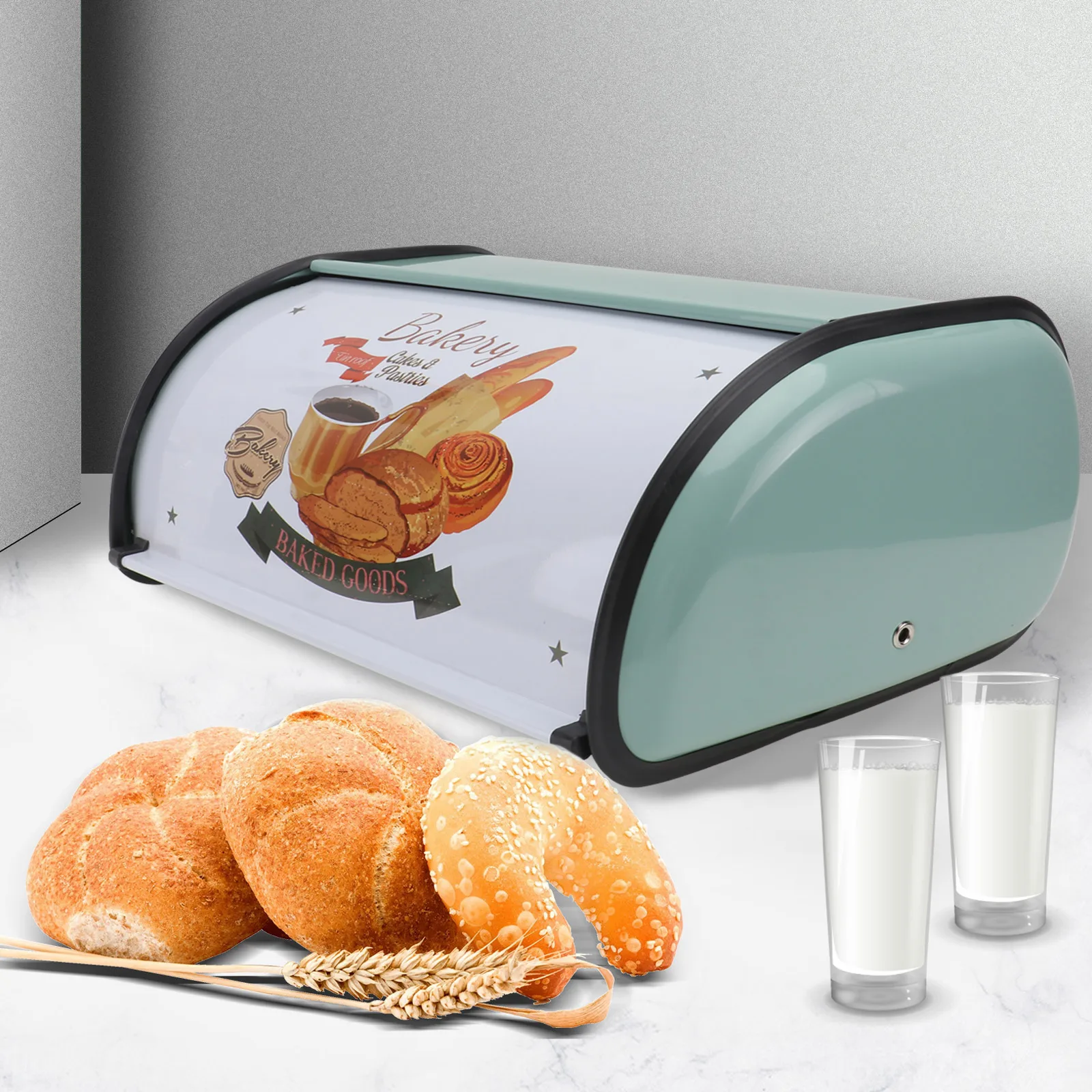 Plastic Bread Storage Bin Practical Household Container For Storing Bread Snacks Fruits And Daily Necessities
Plastic Bread Storage Bin Practical Household Container For Storing Bread Snacks Fruits And Daily Necessities