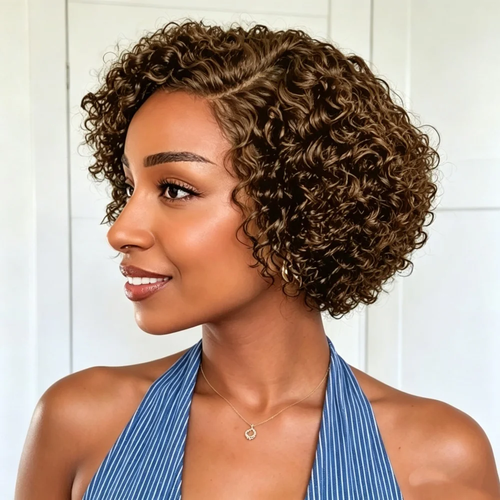 Short Glueless Wigs Human Hair Pre Plucked Pre Cut Bob 13x4 Curly Wave Lace Front Wig 180% Density
Short Glueless Wigs Human Hair Pre Plucked Pre Cut Bob 13x4 Curly Wave Lace Front Wig 180% Density