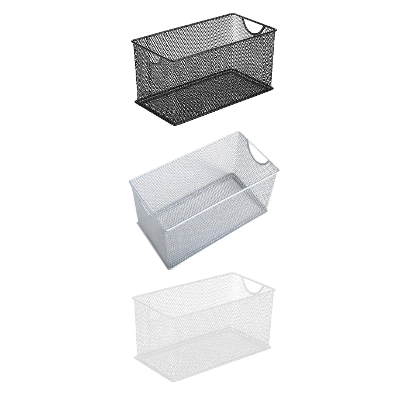 Metal Mesh Basket Open Mesh Storage Container Rectangular Countertop Basket CD Storage Box for Closet Bedroom Kitchen
Metal Mesh Basket Open Mesh Storage Container Rectangular Countertop Basket CD Storage Box for Closet Bedroom Kitchen