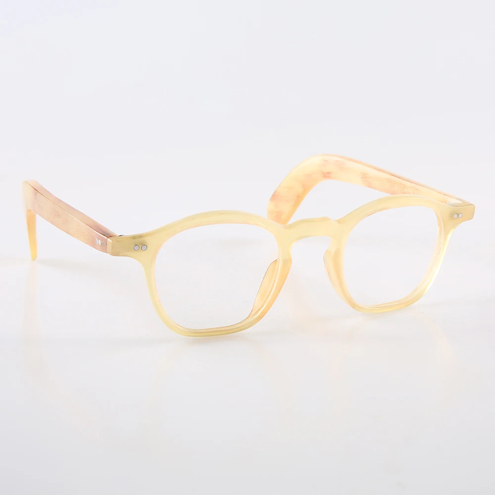 Eyeglass Frames Unique Vintage Square Rivets Retro Handmade Honey Horn Prescription Glasses Frames Optical Lenses Eyeglasses
Eyeglass Frames Unique Vintage Square Rivets Retro Handmade Honey Horn Prescription Glasses Frames Optical Lenses Eyeglasses