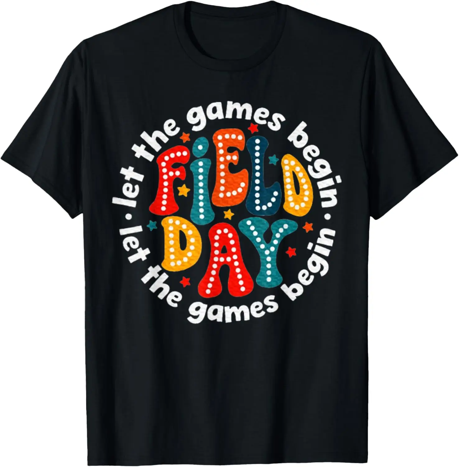 Teacher Student Let The Games Begin Field Day T-Shirt Summer short-sleeved breathable sweat-wicking versatile fashion T-shirt for back-to-school season, unisex, Y2K Creative, Comfortable, Soft, Breathable, Round Neck, Cute
Teacher Student Let The Games Begin Field Day T-Shirt Summer short-sleeved breathable sweat-wicking versatile fashion T-shirt for back-to-school season, unisex, Y2K Creative, Comfortable, Soft, Breathable, Round Neck, Cute