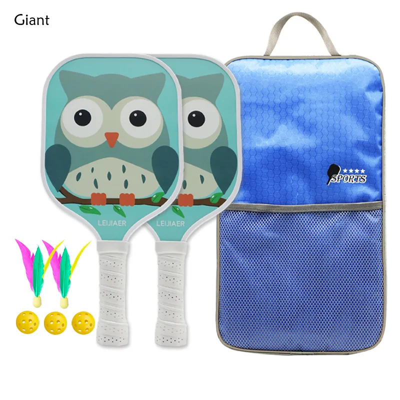 Pickelball Paddle for Children American Standard High End Set with Two and Four Balls, Free Pack PE Light Body Honeycomb Core
Pickelball Paddle for Children American Standard High End Set with Two and Four Balls, Free Pack PE Light Body Honeycomb Core