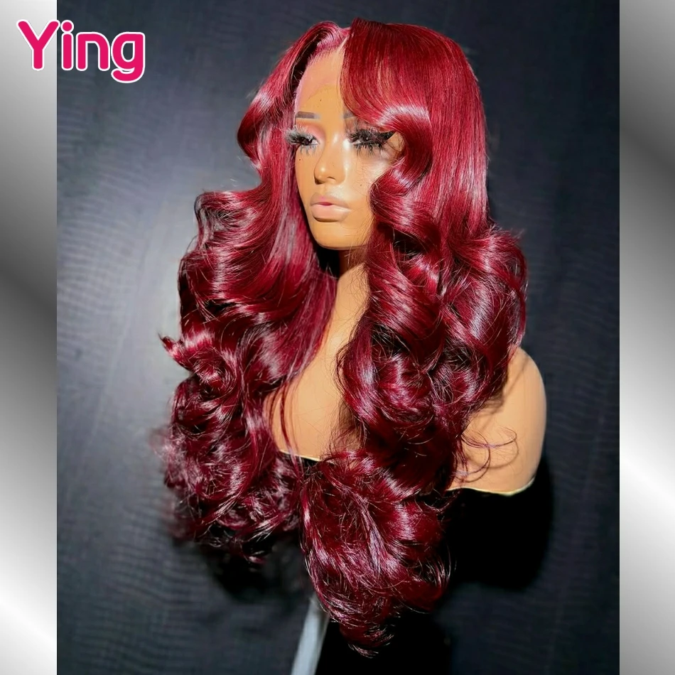 36 Inch Burgundy 13x6 Lace Frontal Human Hair Wig Body Wave 13x4 Lace Front Human Hair Wigs For Women 99J Colored 200 Density
36 Inch Burgundy 13x6 Lace Frontal Human Hair Wig Body Wave 13x4 Lace Front Human Hair Wigs For Women 99J Colored 200 Density
