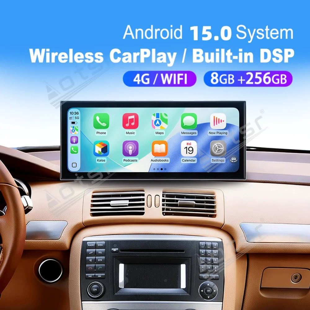 15.8” Android Qualcomm Carplay Car Radio For Mercedes-Benz R-Class 2006~2014 Car Autoradio Multimedia Player GPS Navi Head Unit
15.8” Android Qualcomm Carplay Car Radio For Mercedes-Benz R-Class 2006~2014 Car Autoradio Multimedia Player GPS Navi Head Unit