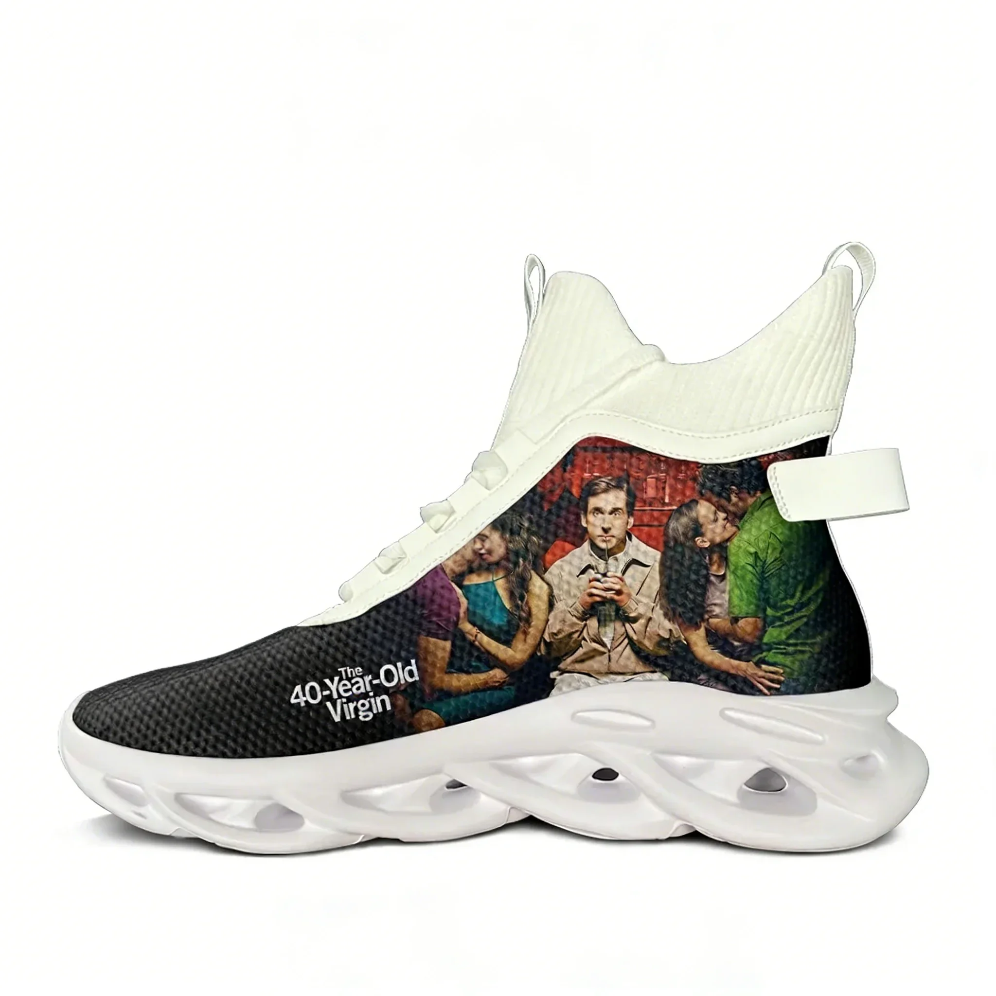 The 40 Year Old Virgin High Top Flats Sneakers Mens Womens Teenager Sneaker High Quality Fashion Casual Shoe Custom Made Shoes
The 40 Year Old Virgin High Top Flats Sneakers Mens Womens Teenager Sneaker High Quality Fashion Casual Shoe Custom Made Shoes