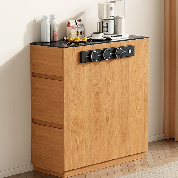 All solid wood, island cabinet, removable, independent, rock slab, storage 
All solid wood, island cabinet, removable, independent, rock slab, storage