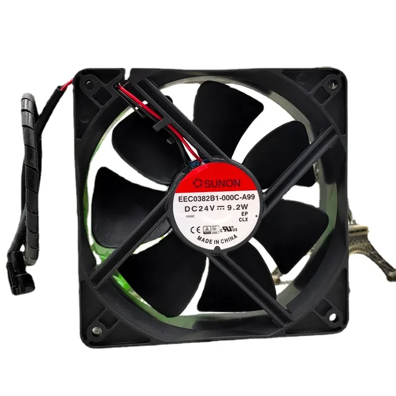 Новый охлаждающий вентилятор для SUNON EEC0382B1-000C-A99, 24 В, 0,38 А, 9,2 Вт, охлаждающий вентилятор 12038 120*120*38 мм
Новый охлаждающий вентилятор для SUNON EEC0382B1-000C-A99, 24 В, 0,38 А, 9,2 Вт, охлаждающий вентилятор 12038 120*120*38 мм