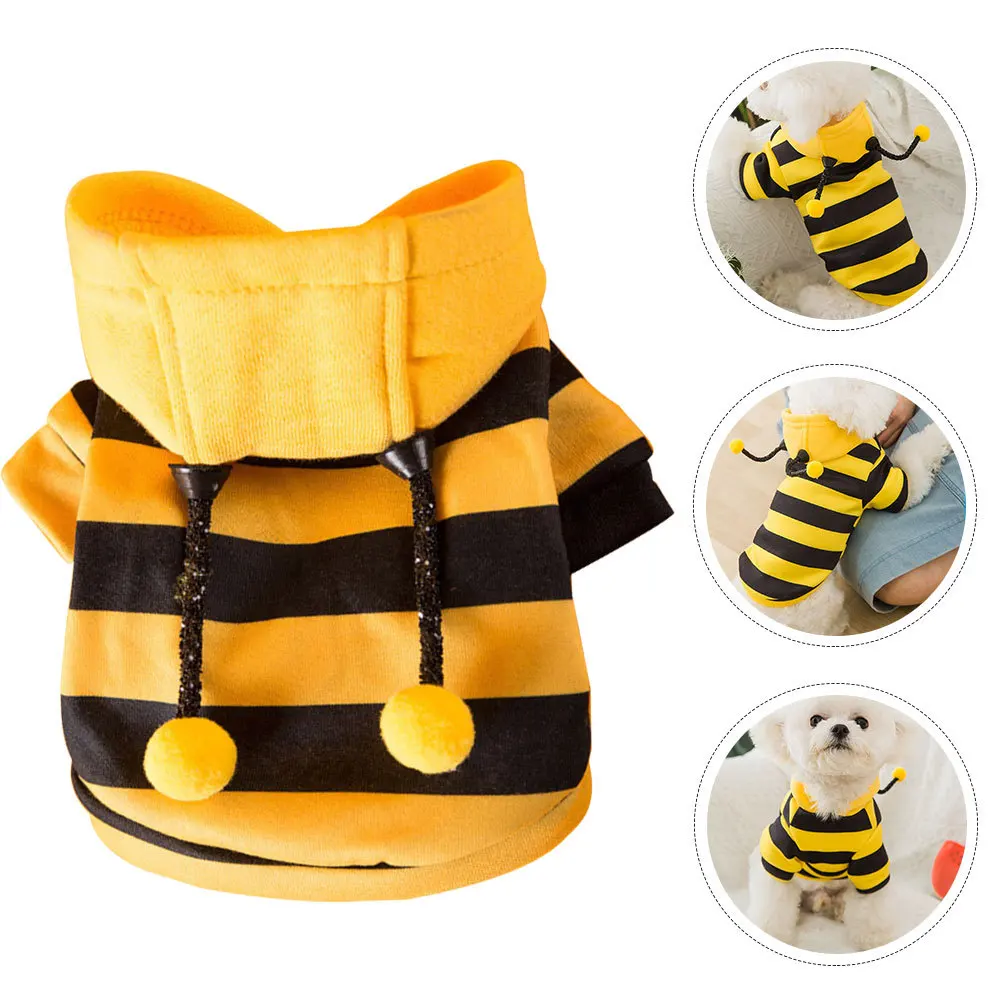 Clothes Dog Bee Costume Warm Winter Outfit Cosplay Clothing Dog Apparel Outdoor Pet Accessories Pet Supplies
Clothes Dog Bee Costume Warm Winter Outfit Cosplay Clothing Dog Apparel Outdoor Pet Accessories Pet Supplies
