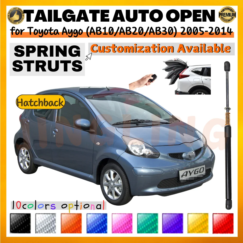 Qty(1) Trunk Strut with Spring for Toyota Aygo (AB10/AB20/AB30) 2005-2014 Hatchback Rear Tailgate Lift Support Shock Absorber
Qty(1) Trunk Strut with Spring for Toyota Aygo (AB10/AB20/AB30) 2005-2014 Hatchback Rear Tailgate Lift Support Shock Absorber