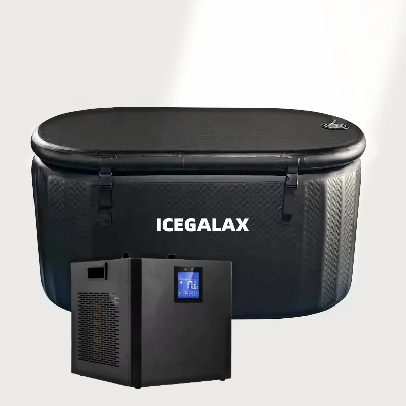 ICEGALAX Best Cheap 1/2HP 310L 653USD Whole Set Cold Plunge Water Cooler Water Cooling System Cool Down 38F Freestanding Chiller
ICEGALAX Best Cheap 1/2HP 310L 653USD Whole Set Cold Plunge Water Cooler Water Cooling System Cool Down 38F Freestanding Chiller