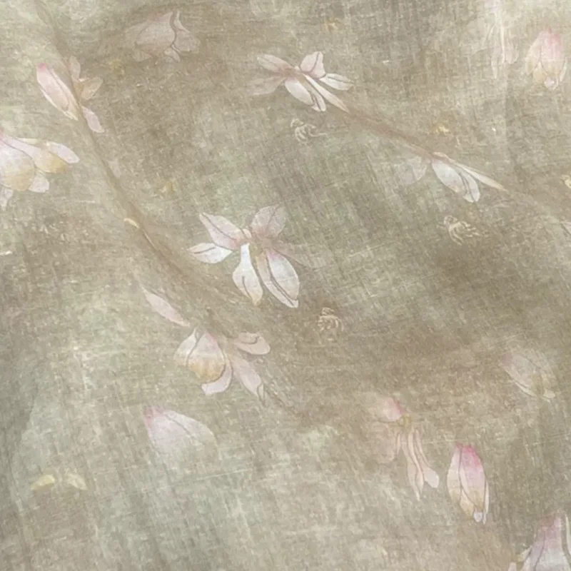 Ramie Printed Fabric Vintage Summer Breathable Lightweight Dress Cheongsam Hanfu Tablecloth Designer Handmade DIY Craft Material
Ramie Printed Fabric Vintage Summer Breathable Lightweight Dress Cheongsam Hanfu Tablecloth Designer Handmade DIY Craft Material