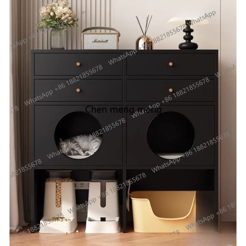 Solid wood cat nest cabinet home balcony side table wall storage cabinet interior simplicity
Solid wood cat nest cabinet home balcony side table wall storage cabinet interior simplicity