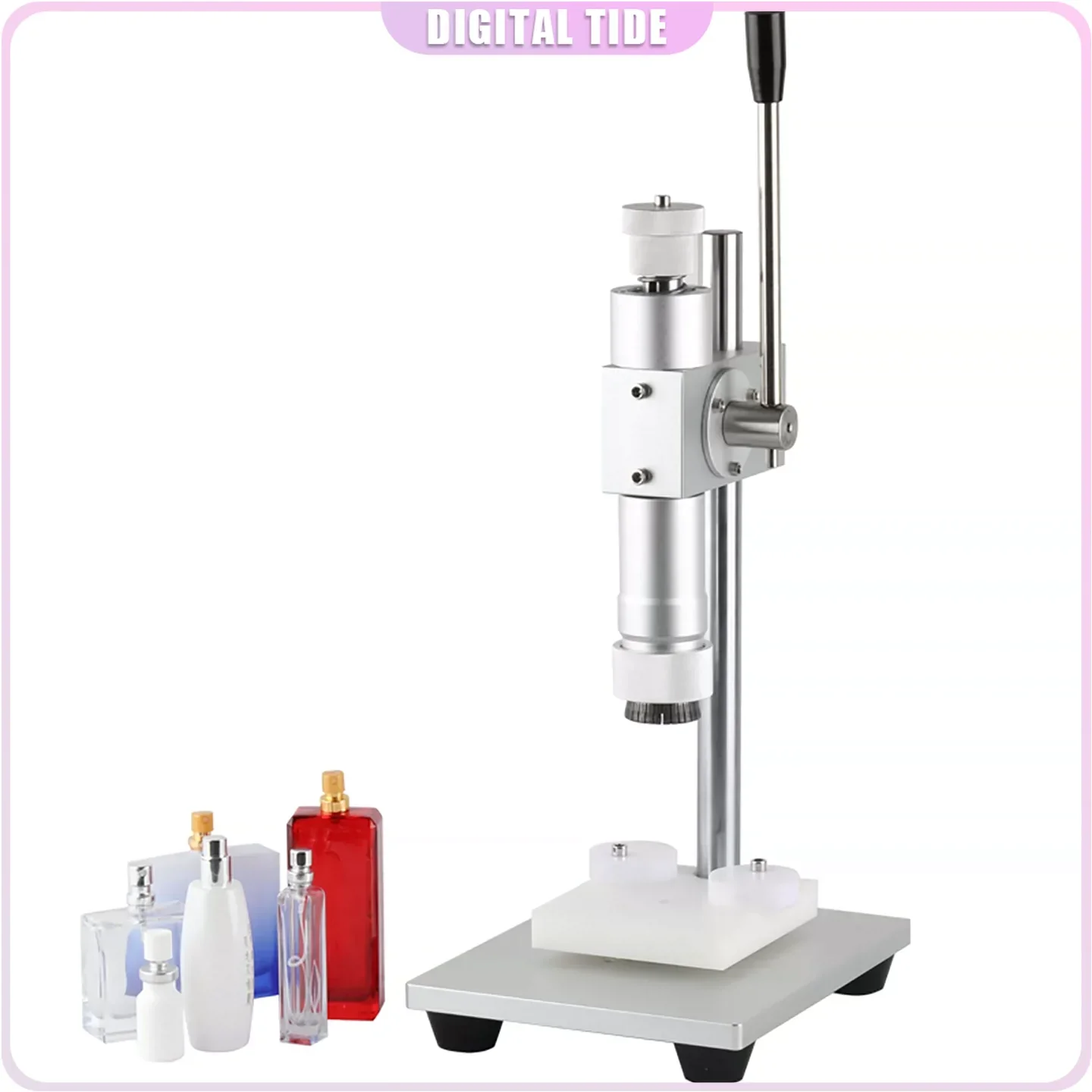 Commercial Perfume Bottle Sealing Machine Manual Metal Cap Press Capping Machine Crimper Sealer
Commercial Perfume Bottle Sealing Machine Manual Metal Cap Press Capping Machine Crimper Sealer