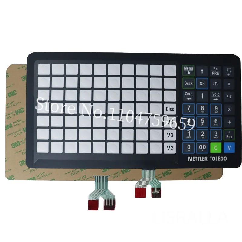 Brand New Bplus Keyboard Overlay Film English Language for Mettler Toledo Bplus Scale Parts Keyboard
Brand New Bplus Keyboard Overlay Film English Language for Mettler Toledo Bplus Scale Parts Keyboard