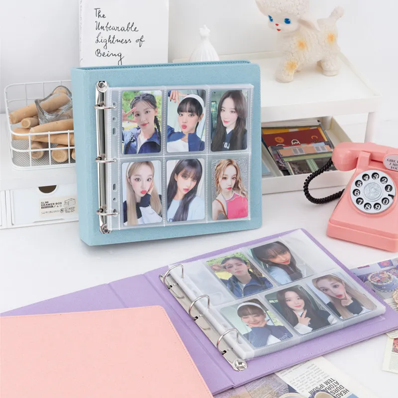 Glitter Starry PU Leather Card Binder Wide A5 Photo Album 3-Ring D-Ring Card Collect 5/6 Pocket for 3" Kpop Photocard Album
Glitter Starry PU Leather Card Binder Wide A5 Photo Album 3-Ring D-Ring Card Collect 5/6 Pocket for 3" Kpop Photocard Album