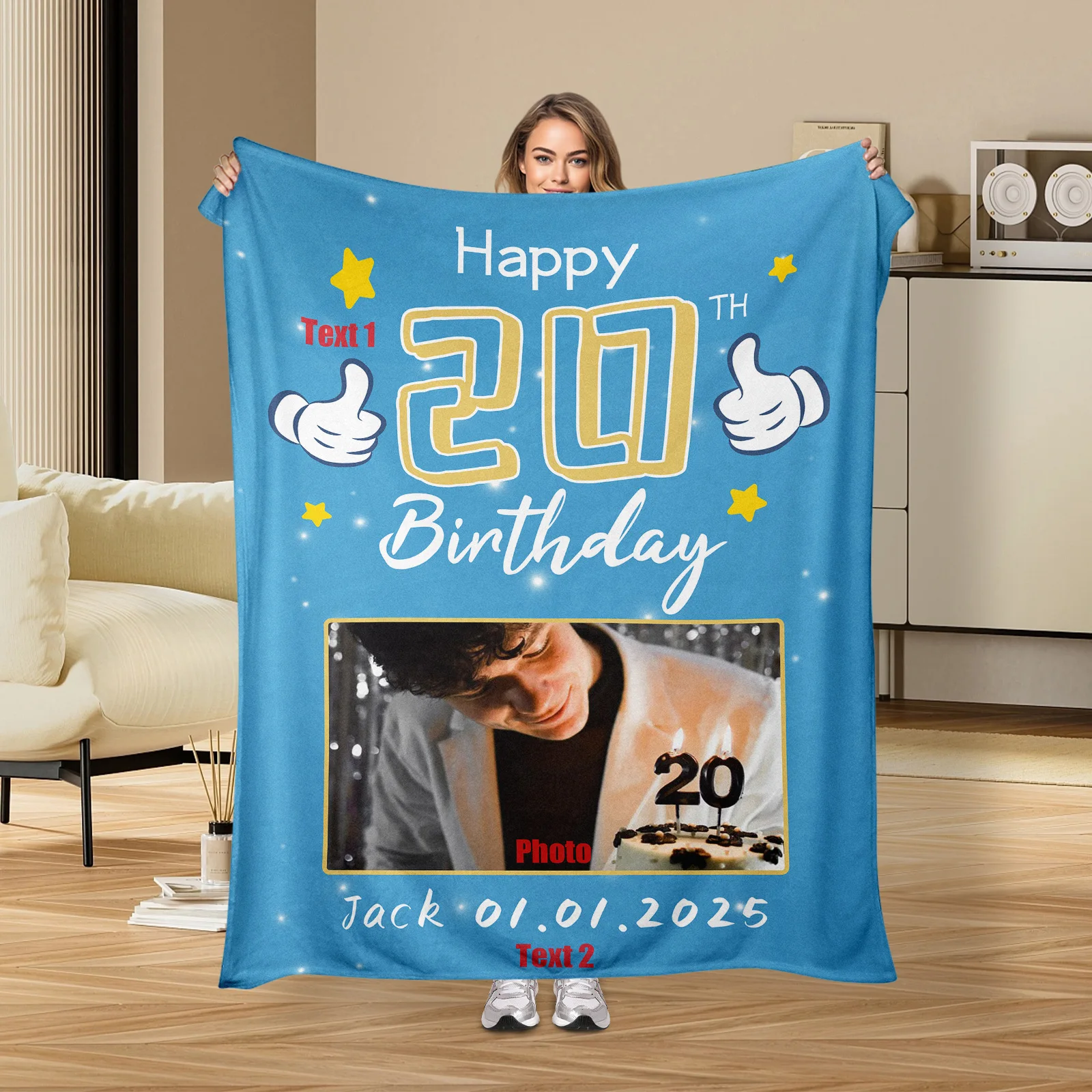 Custom Star Photo Blanket With Heartfelt Design Personalized Birthday Gift To Honor Memories And Celebrate Love Thoughtful
Custom Star Photo Blanket With Heartfelt Design Personalized Birthday Gift To Honor Memories And Celebrate Love Thoughtful