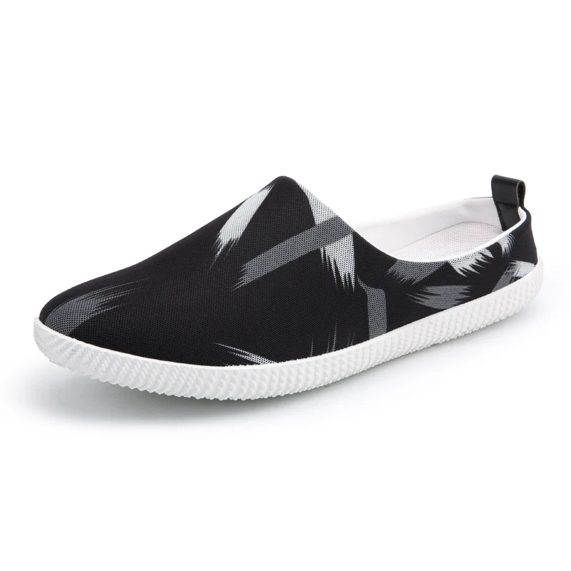 Men Half Shoes Summer 2022 Trend Half Canvas Slippers Tow Beach Shoes Men Breathable Flying Woven Non-Slip Slides Fashion Wear
Men Half Shoes Summer 2022 Trend Half Canvas Slippers Tow Beach Shoes Men Breathable Flying Woven Non-Slip Slides Fashion Wear
