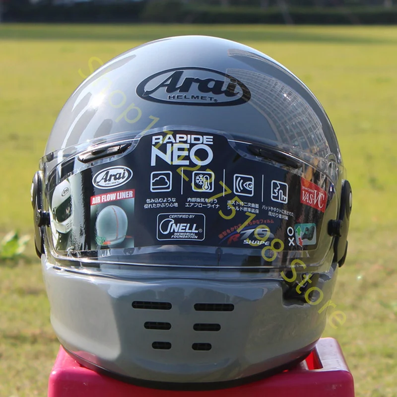 High Quality Fiberglass RAPIDE NEO Retro Full Face Motorcycle Helmet, For Leisure And Cruise Motorcycle Protection Helmet
High Quality Fiberglass RAPIDE NEO Retro Full Face Motorcycle Helmet, For Leisure And Cruise Motorcycle Protection Helmet
