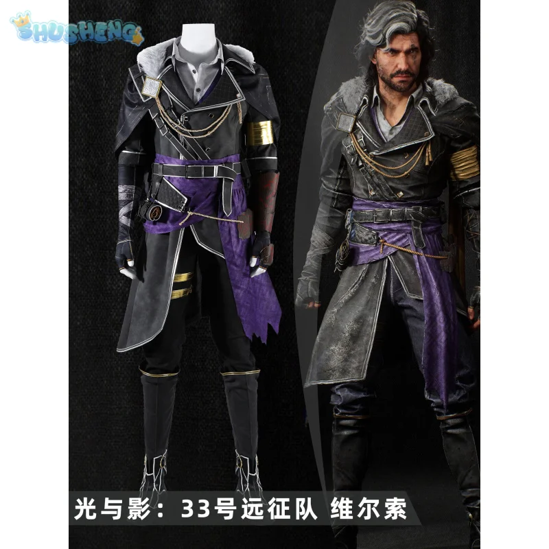 Verso Косплей Костюм Игра Clair Obscur: Экспедиция 33 Хэллоуин мужская новая красивая фантазийная форма обувь реквизит куртка костюм наряд
Verso Косплей Костюм Игра Clair Obscur: Экспедиция 33 Хэллоуин мужская новая красивая фантазийная форма обувь реквизит куртка костюм наряд