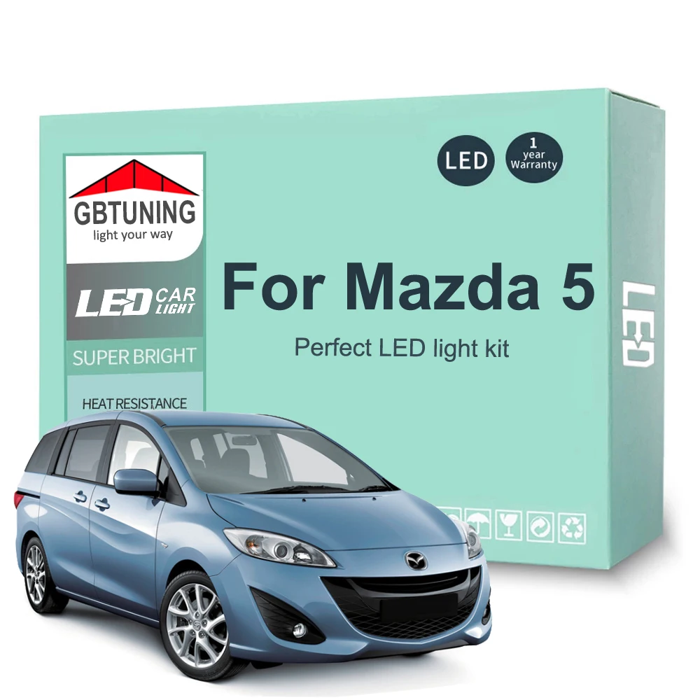 10Pcs Cars Accessories For Mazda 5 Mazda5 2006-2010 2011 2012 2013 2014 2015 Canbus Dome License Plate LED Interior Light Bulb
10Pcs Cars Accessories For Mazda 5 Mazda5 2006-2010 2011 2012 2013 2014 2015 Canbus Dome License Plate LED Interior Light Bulb