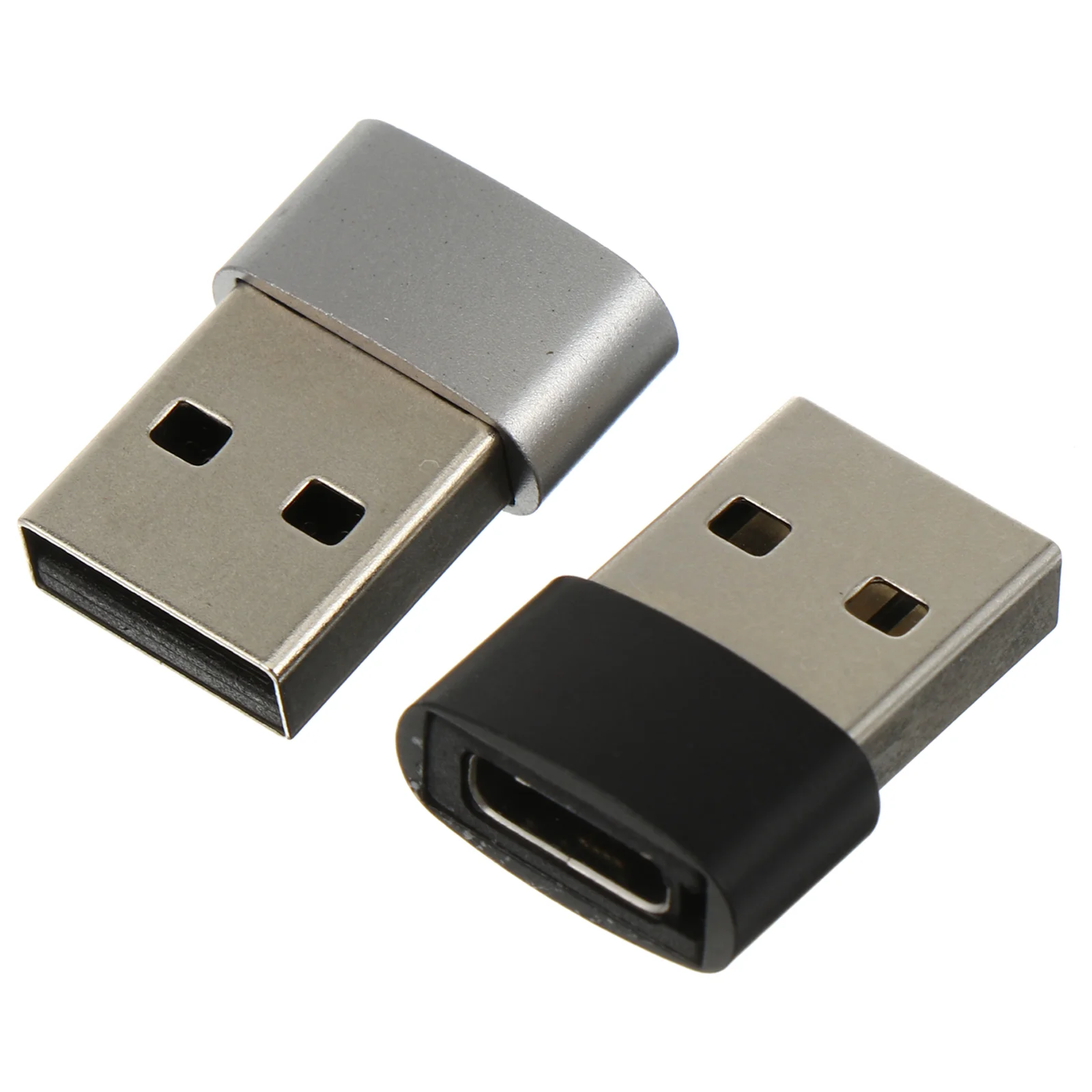 2 Pcs USB 2.0A to Type C Adapter Alloy Material Play No Driver Data OTG Lightweight Compact Storage Carry
2 Pcs USB 2.0A to Type C Adapter Alloy Material Play No Driver Data OTG Lightweight Compact Storage Carry