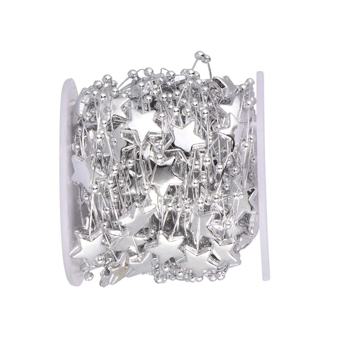 10M/Roll Five-Pointed Star String Beads Chain Glossy Surface Diy Decoration Wedding Christmas Valentine Bridal Bouquet
10M/Roll Five-Pointed Star String Beads Chain Glossy Surface Diy Decoration Wedding Christmas Valentine Bridal Bouquet