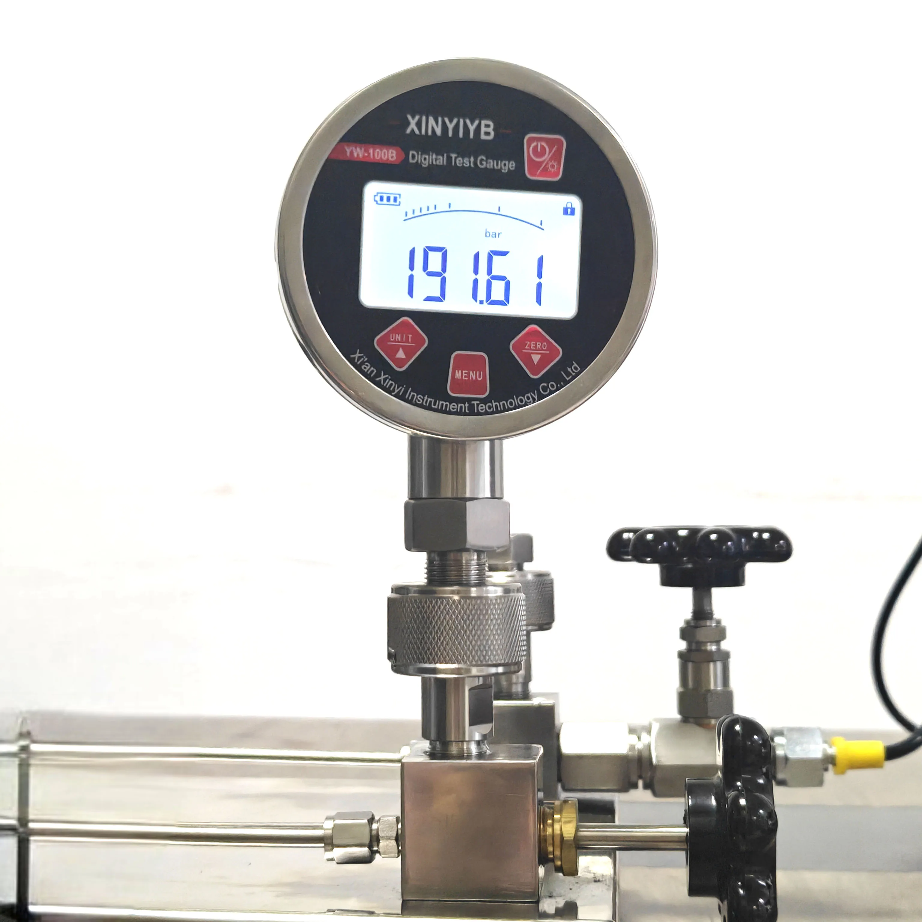 Accuracy 0.5% Vacuum Digital Air Manometer Thread M20*1.5 Pressure Gauge
Accuracy 0.5% Vacuum Digital Air Manometer Thread M20*1.5 Pressure Gauge