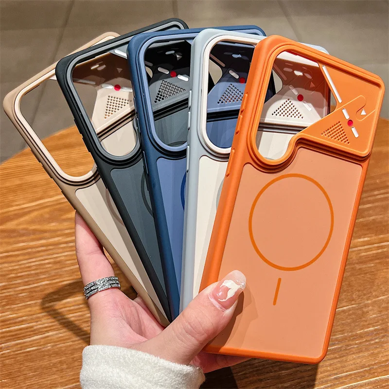 Case for Samsung Galaxy S26 Ultra Plus Color Magnetic for MagSafe Large Window Luxury Camera Protector Cover
Case for Samsung Galaxy S26 Ultra Plus Color Magnetic for MagSafe Large Window Luxury Camera Protector Cover