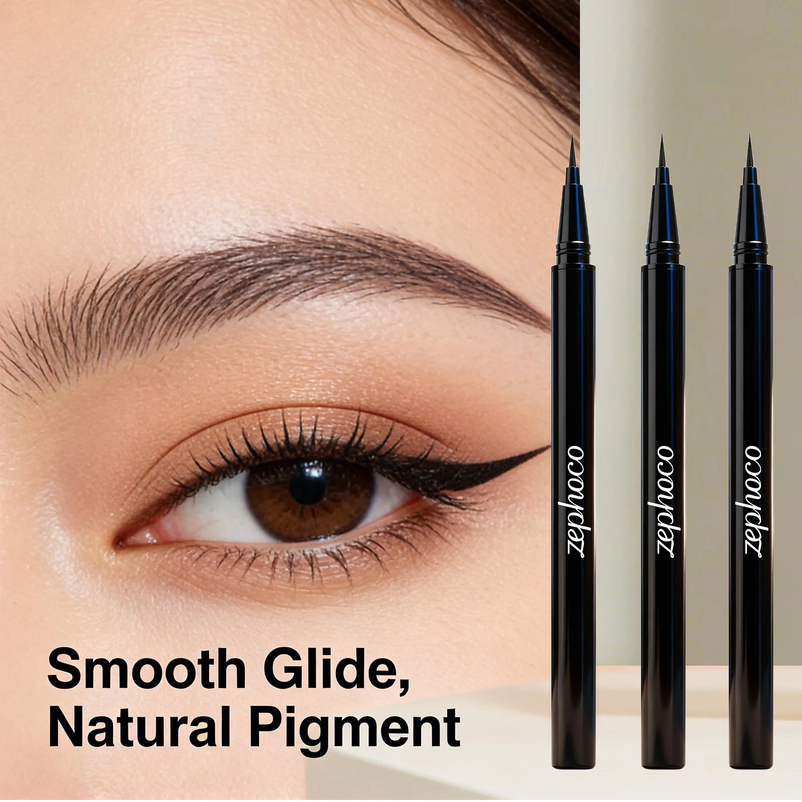 Waterproof Liquid Eyeliner Long-Lasting Black Eyeliner Liquid Quick Drying Anti-Fouling Easy to Use Eye Makeup Cosmetic Tools
Waterproof Liquid Eyeliner Long-Lasting Black Eyeliner Liquid Quick Drying Anti-Fouling Easy to Use Eye Makeup Cosmetic Tools