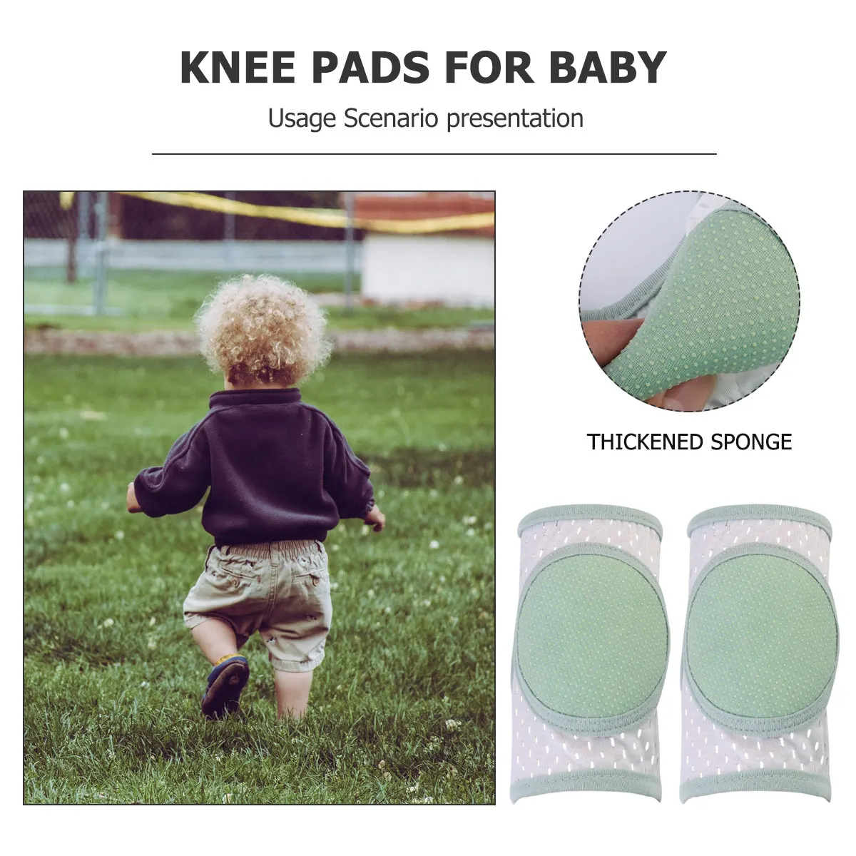 Thin Kneepads Kids Infants Toddlers Anti Slip Crawling Toddler Kneepads Protector Breathable Adjustable Baby Knee Pads
Thin Kneepads Kids Infants Toddlers Anti Slip Crawling Toddler Kneepads Protector Breathable Adjustable Baby Knee Pads