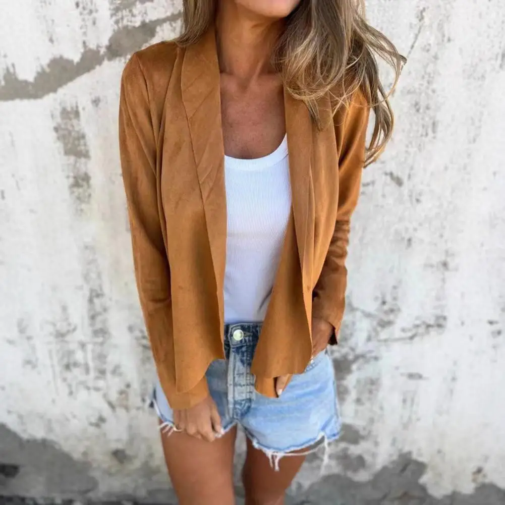 Pants Coat for Women Comfortable Women Jacket Stylish Women's Faux Suede Jacket for Office Party Spring Fall Outwear for Women
Pants Coat for Women Comfortable Women Jacket Stylish Women's Faux Suede Jacket for Office Party Spring Fall Outwear for Women