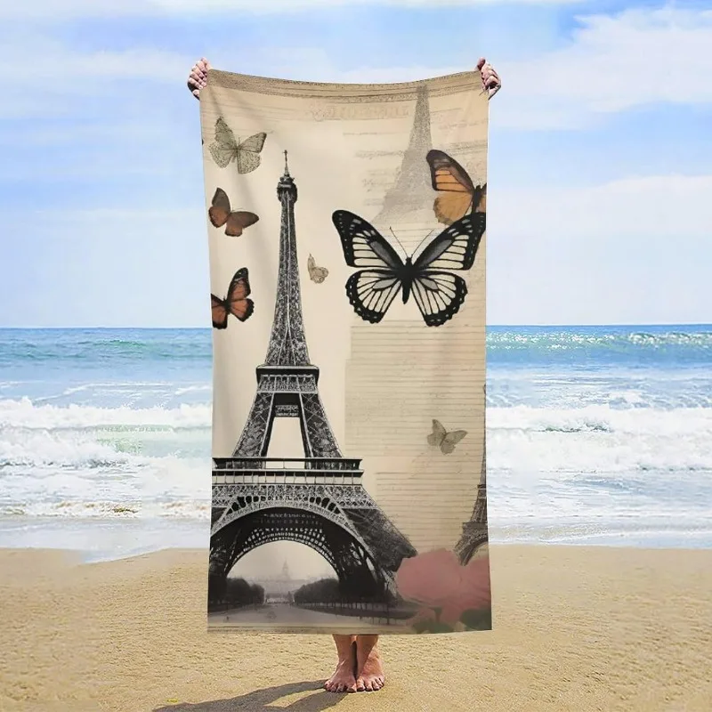 1 Paris Eiffel Tower beach towel, 27.5x55 inches, soft polyester square woven towel, suitable for both men and women, ideal for
1 Paris Eiffel Tower beach towel, 27.5x55 inches, soft polyester square woven towel, suitable for both men and women, ideal for