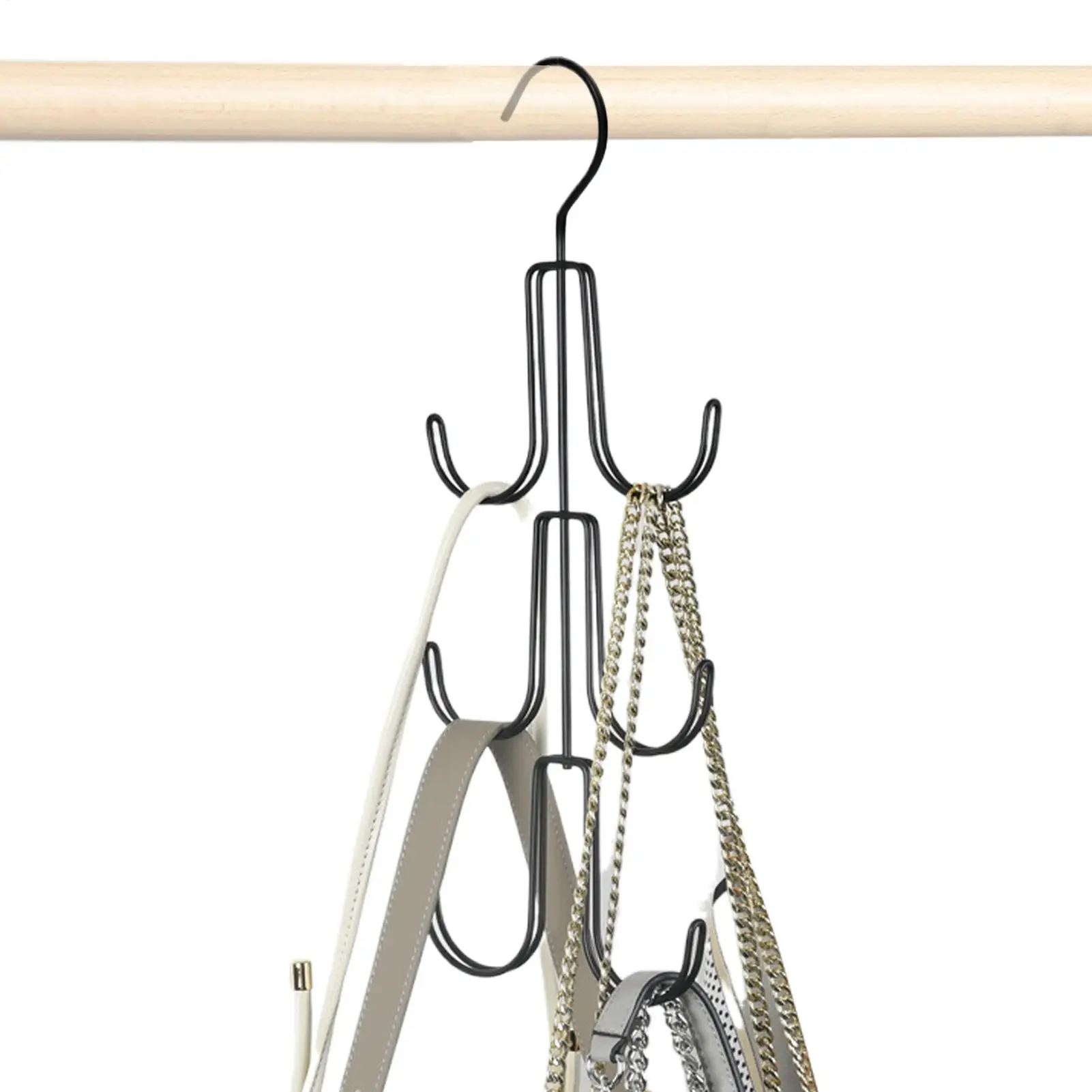 Purse Hanger Iron Bag Hanger for Closet Multi-layer Storage Rack Handbag Organizer for Daily Display Scarves Belts Hat Wardrobe
Purse Hanger Iron Bag Hanger for Closet Multi-layer Storage Rack Handbag Organizer for Daily Display Scarves Belts Hat Wardrobe
